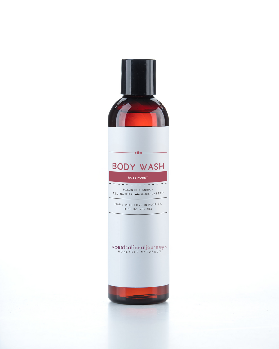 Rose Honey Omega-3 Hemp & Aloe Cleansing Wash