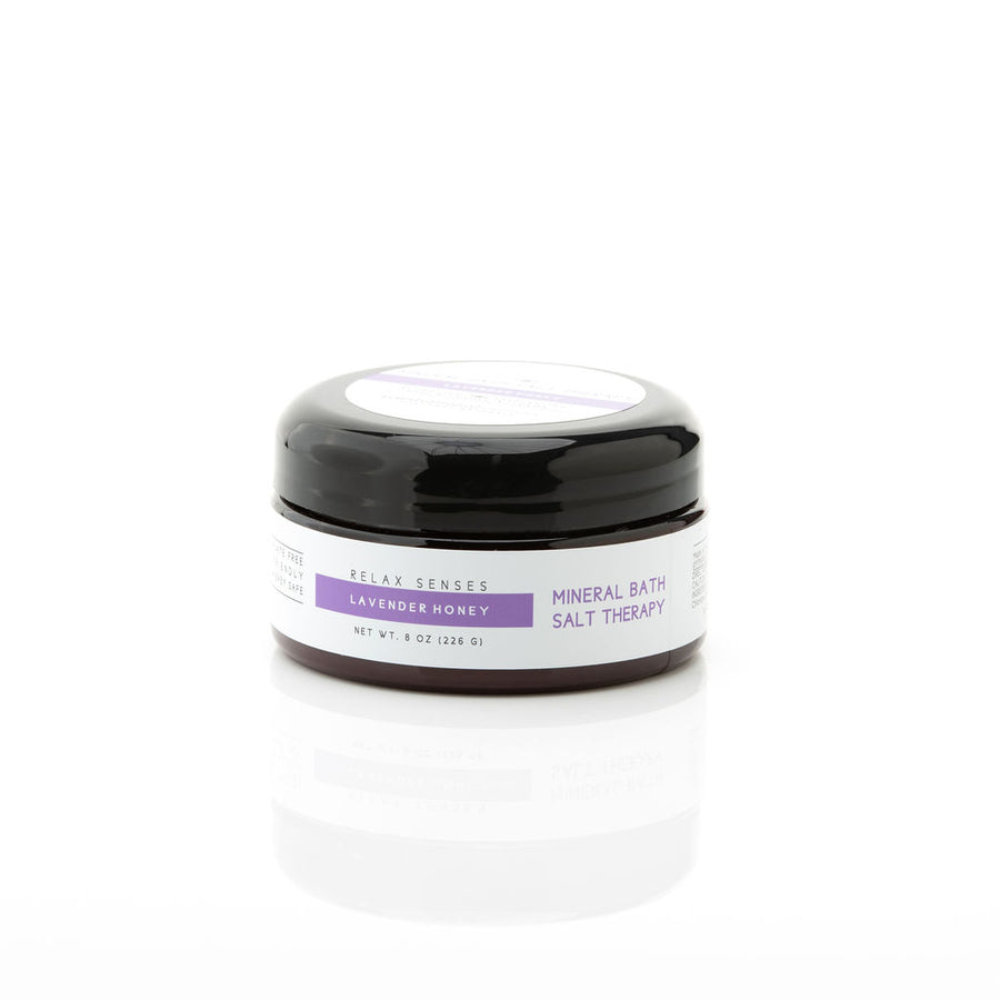 Lavender Honey Mineral Bath Salt Therapy