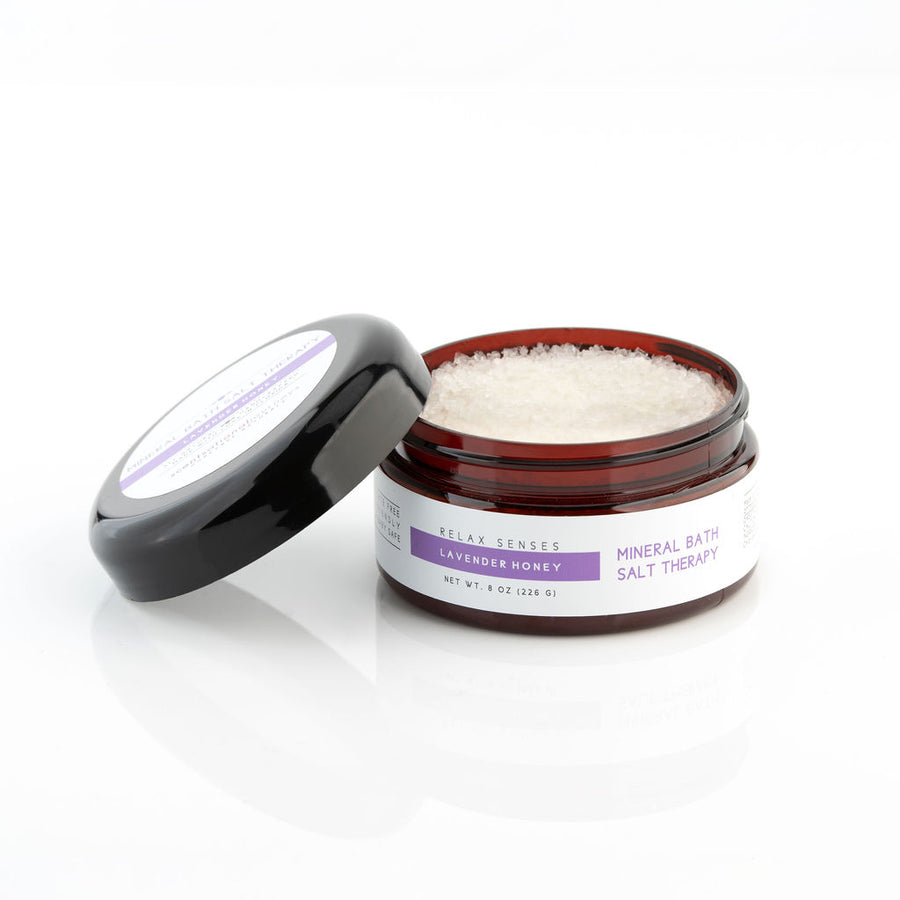 Lavender Honey Mineral Bath Salt Therapy